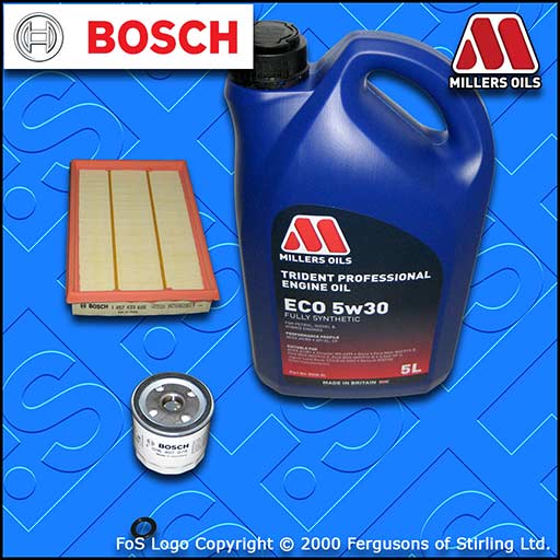 SERVICE KIT for FORD FIESTA MK4 1.25 16V OIL AIR FILTERS +OIL (1995-1999)