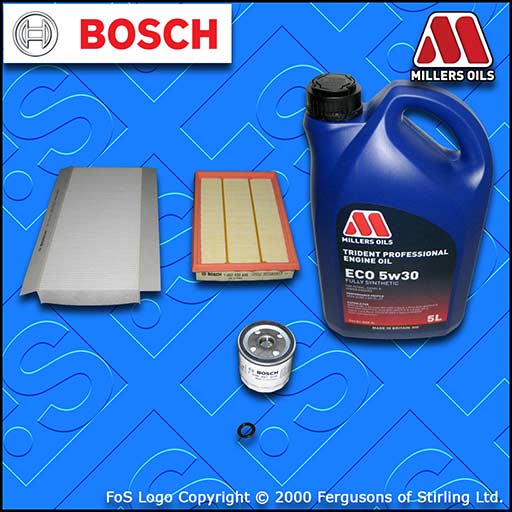 SERVICE KIT for FORD FIESTA MK4 1.25 16V OIL AIR CABIN FILTERS +OIL (1995-1999)