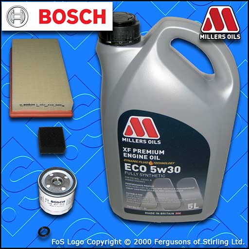 SERVICE KIT for FORD FOCUS MK1 1.4 PETROL OIL AIR FILTERS +OIL (1998-2002)
