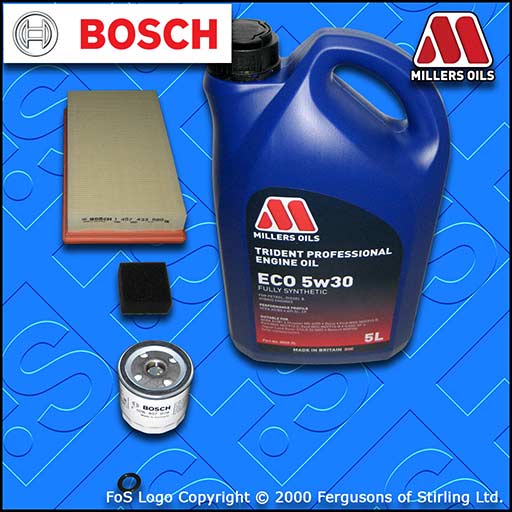 SERVICE KIT for FORD FOCUS MK1 1.4 PETROL OIL AIR FILTERS +OIL (1998-2002)