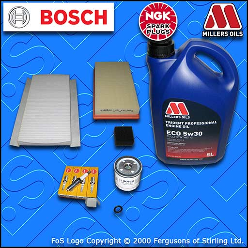 SERVICE KIT for FORD FOCUS MK1 1.4 PETROL OIL AIR CABIN FILTERS PLUGS +OIL 98-02