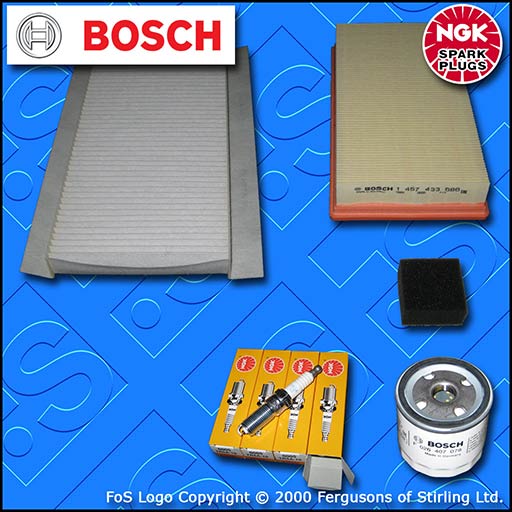 SERVICE KIT for FORD FOCUS MK1 1.4 PETROL OIL AIR CABIN FILTER PLUG (98-02)