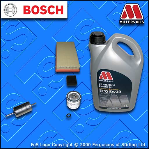 SERVICE KIT for FORD FOCUS MK1 1.4 PETROL OIL AIR FUEL FILTERS +OIL (1998-2004)