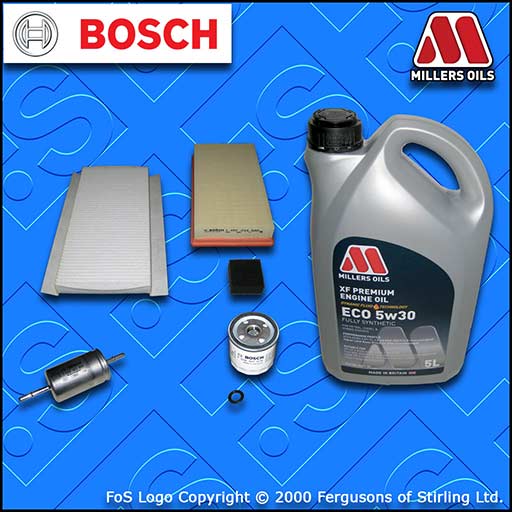 SERVICE KIT for FORD FOCUS MK1 1.4 PETROL OIL AIR FUEL CABIN FILTER +OIL (98-04)