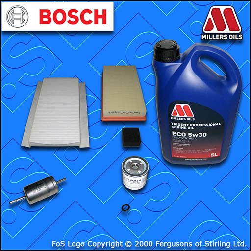 SERVICE KIT for FORD FOCUS MK1 1.4 PETROL OIL AIR FUEL CABIN FILTER +OIL (98-04)