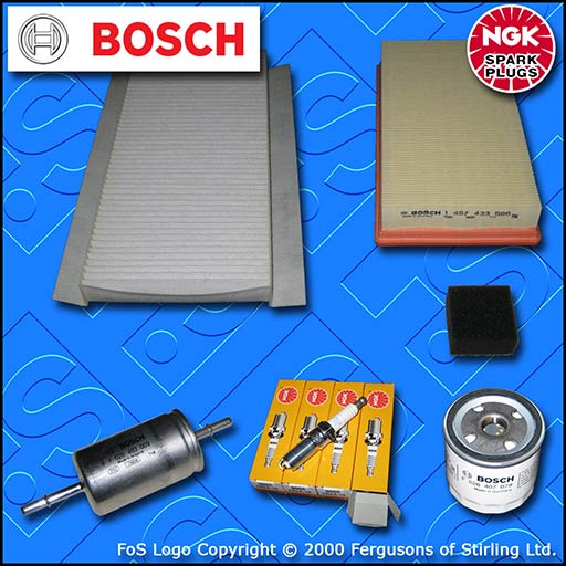 SERVICE KIT for FORD FOCUS MK1 1.4 PETROL OIL AIR FUEL CABIN FILTER PLUG (98-04)