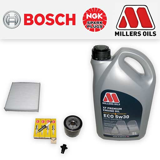 thumbnail image 2 of KNS Service Kit Air Cabin Oil Filters For Ford C-Max 1.8 2.0 Petrol 2007-2010 2 of 4