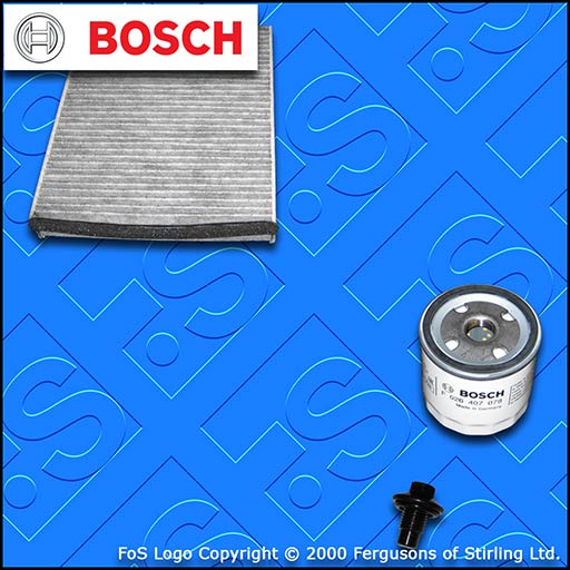 SERVICE KIT for FORD FOCUS MK3 1.6 ECOBOOST BOSCH OIL CABIN FILTERS (2010-2015)