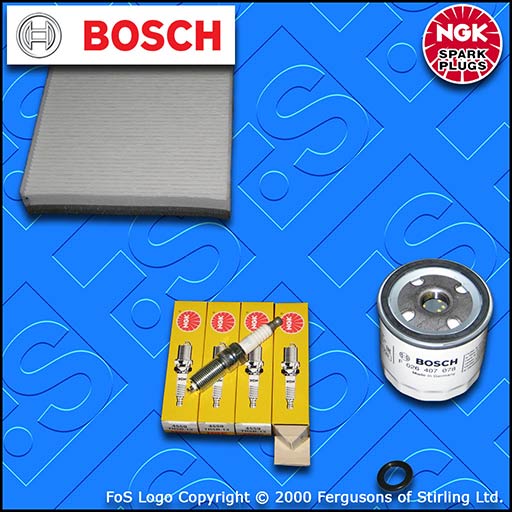 SERVICE KIT for FORD FOCUS MK3 1.6 TI-VCT OIL CABIN FILTERS PLUGS (2010-2012)
