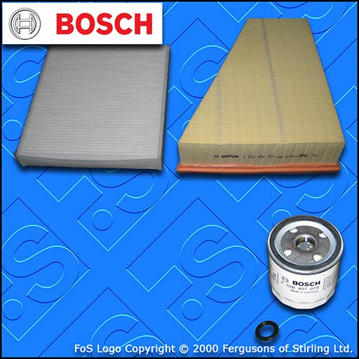 SERVICE KIT for FORD S-MAX 1.6 ECOBOOST BOSCH OIL AIR CABIN FILTERS (2011-2014)
