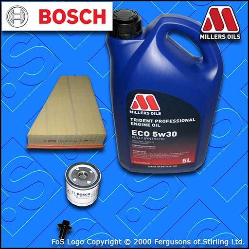 SERVICE KIT for FORD MONDEO MK4 1.6 PETROL OIL AIR FILTERS +LL OIL (2007-2014)