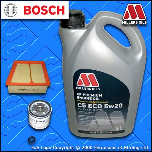 SERVICE KIT for FORD B-MAX 1.4 1.6 OIL AIR FILTERS +5w20 OIL (2012-2019)