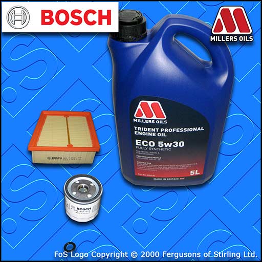 SERVICE KIT for FORD B-MAX 1.4 1.6 OIL AIR FILTERS +5w30 OIL (2012-2019)