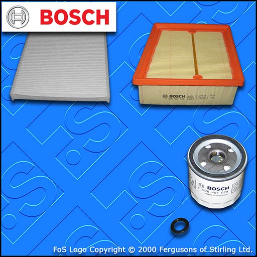 SERVICE KIT for FORD B-MAX 1.4 1.6 BOSCH OIL AIR CABIN FILTERS (2012-2019)