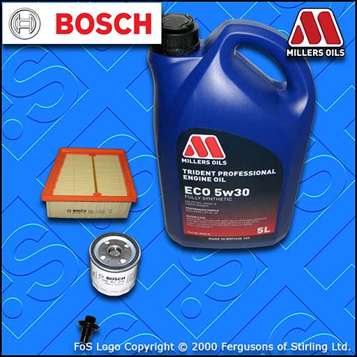 SERVICE KIT for FORD B-MAX 1.4 1.6 OIL AIR FILTERS SUMP PLUG +OIL (2012-2019)