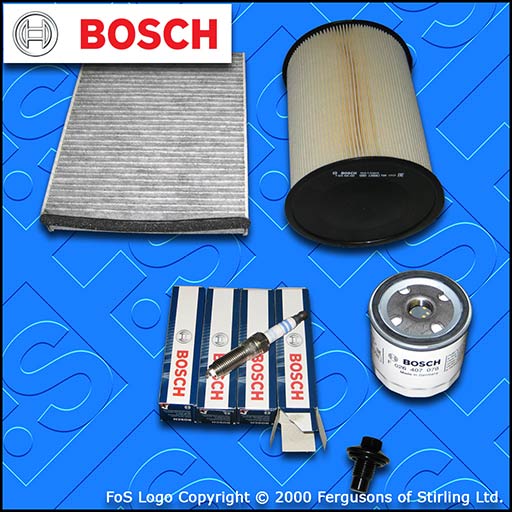 SERVICE KIT for FORD FOCUS MK3 1.5 ECOBOOST OIL AIR CABIN FILTER PLUGS 2014-2018