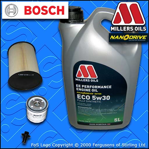 SERVICE KIT for FORD FOCUS MK3 1.5 ECOBOOST OIL AIR FILTER +5w30 OIL (2014-2018)