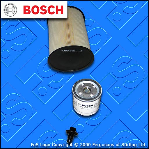 SERVICE KIT for VOLVO S40 1.6 16V BOSCH OIL AIR FILTERS SUMP PLUG (2007-2012)