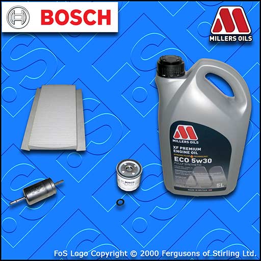 SERVICE KIT for FORD FOCUS MK1 1.4 PETROL OIL FUEL CABIN FILTER +OIL (1998-2004)