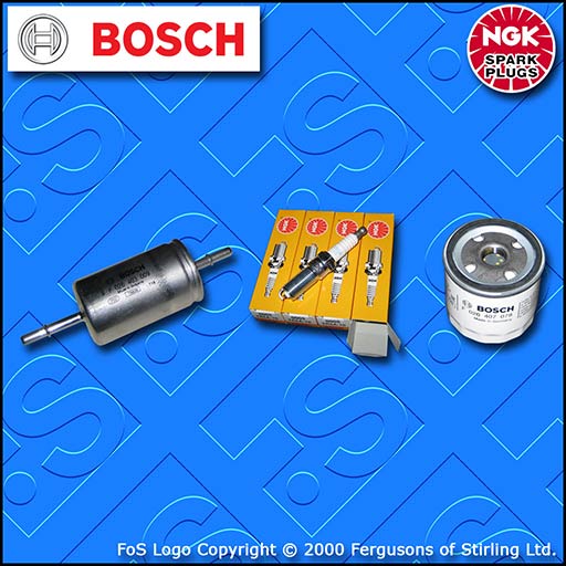 SERVICE KIT for FORD FOCUS MK1 1.4 PETROL OIL FUEL FILTER PLUGS (1998-2004)