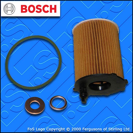 SERVICE KIT for TOYOTA PROACE 1.6 D BOSCH OIL FILTER SUMP PLUG SEAL (2016-2019)