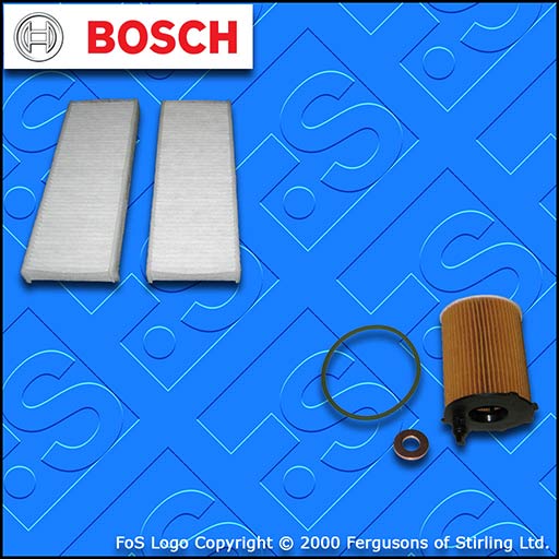 SERVICE KIT for PEUGEOT 301 1.6 BLUEHDI OIL CABIN FILTERS (2014-2019)