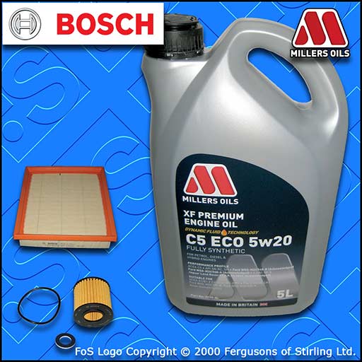 SERVICE KIT for LEXUS 200H CT (ZWA10) OIL AIR FILTERS +5w20 C5 OIL (2010-2017)