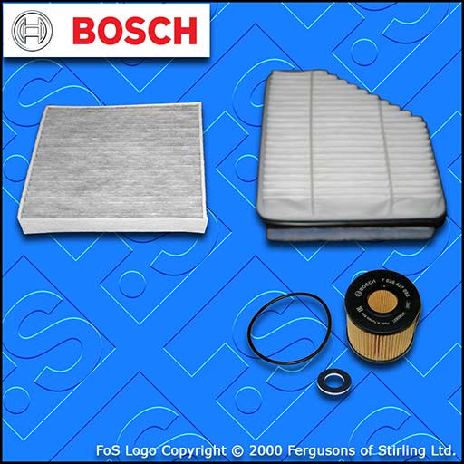 SERVICE KIT for TOYOTA AURIS NDE180 1.4 D-4D OIL AIR CABIN FILTERS (2012-2018)