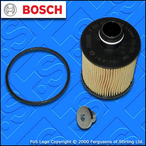 SERVICE KIT OPEL VAUXHALL ASTRA J MK6 1.3 CDTI OIL FILTER SUMP PLUG (2009-2016)