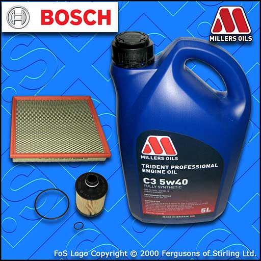 SERVICE KIT for OPEL VAUXHALL ASTRA J MK6 1.3 CDTI OIL AIR FILTER +OIL 2009-2016