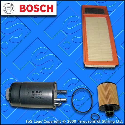 SERVICE KIT for PEUGEOT BIPPER 1.3 HDI OIL AIR FUEL FILTERS (2010-2017)