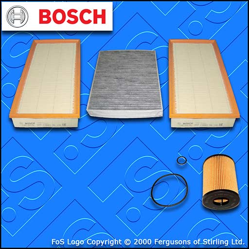 SERVICE KIT for PORSCHE CAYENNE S GTS TURBO 4.8 OIL AIR CABIN FILTER (2007-2010)