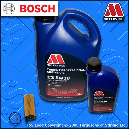 SERVICE KIT for BMW X5 (F15) 25D N47 OIL FILTER SUMP PLUG SEAL +OIL (2013-2015)