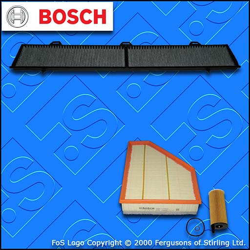 SERVICE KIT for BMW X1 16d 18d 20d 25d E84 BOSCH OIL AIR CABIN FILTERS 2012-2015