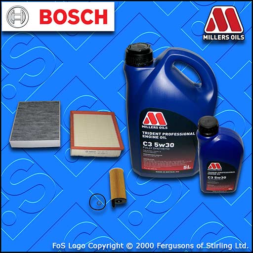SERVICE KIT BMW 4 SERIES GRAN COUPE F36 418D N47 OIL AIR CABIN FILTER +OIL 14-15