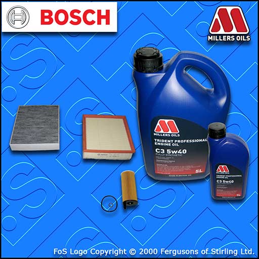 SERVICE KIT BMW 4 SERIES GRAN COUPE F36 418D N47 OIL AIR CABIN FILTER +OIL 14-15