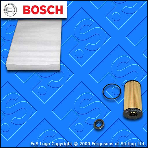 SERVICE KIT for RENAULT TRAFIC III 1.6 DCI BOSCH OIL CABIN FILTERS (2014-2020)