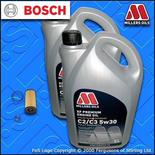 SERVICE KIT for OPEL VAUXHALL MOVANO 2.3 CDTI OIL FILTER +XF C2/C3 OIL 2010-2022