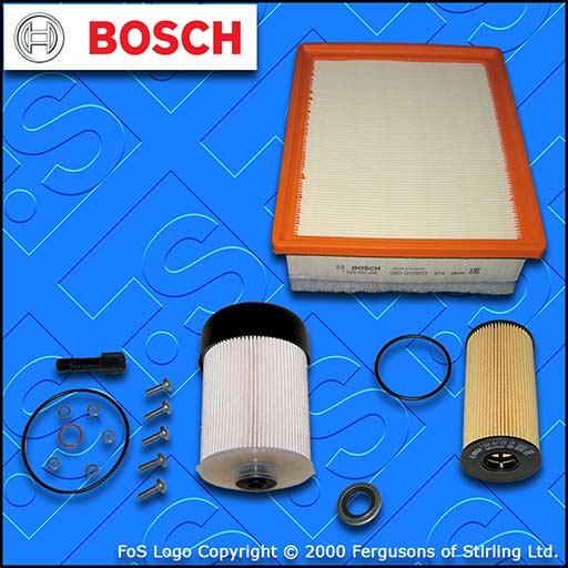 SERVICE KIT for RENAULT TRAFIC III 1.6 DCI OIL AIR FUEL FILTERS (2014-2020)