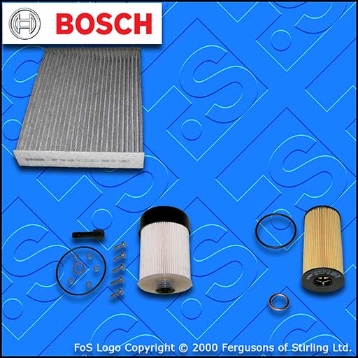 SERVICE KIT for OPEL VAUXHALL VIVARO B 1.6 CDTI OIL FUEL CABIN FILTERS 2014-2018