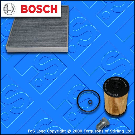 SERVICE KIT for VW CRAFTER (SX/SY/SZ) 2.0 TDI BOSCH OIL CABIN FILTERS 2016-2023
