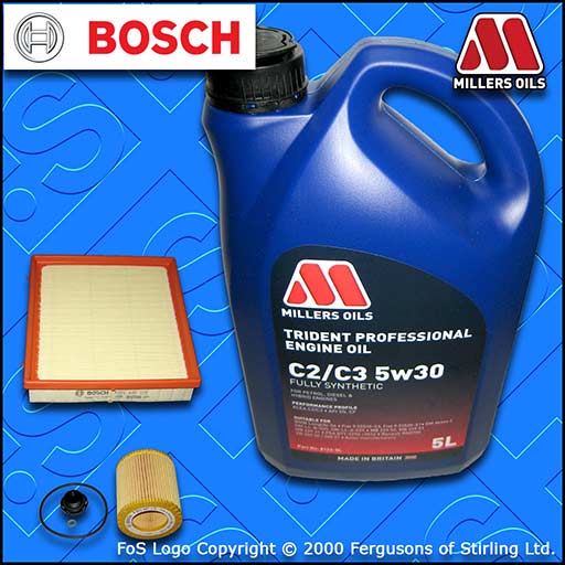 SERVICE KIT for BMW 3 SERIES F30 F31 320I N20 OIL AIR FILTER +OIL (2012-2018)