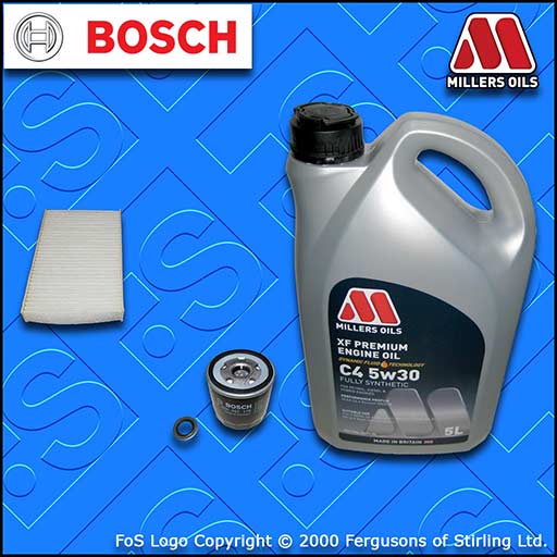 SERVICE KIT for NISSAN JUKE 1.5 DCI OIL CABIN FILTERS +C4 OIL (2014-2018)