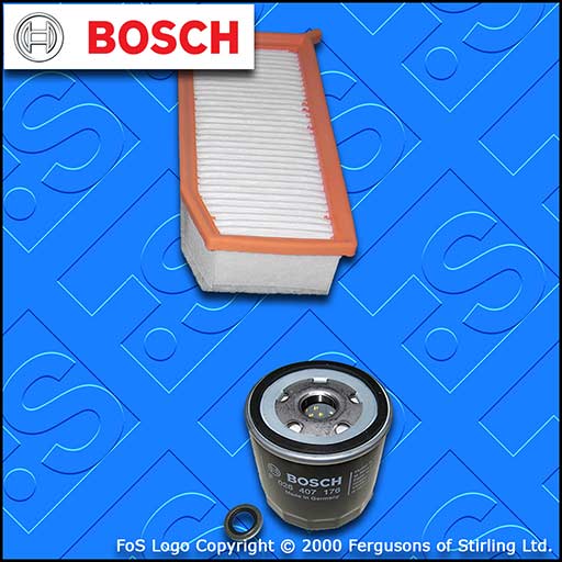 SERVICE KIT for RENAULT CLIO MK4 1.5 DCI BOSCH OIL AIR FILTERS (2012-2019)