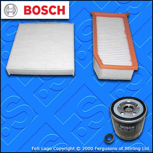 SERVICE KIT for DACIA DUSTER 1.5 DCI K9K6 OIL AIR CABIN FILTERS (2017-2019)