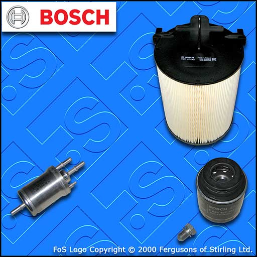 SERVICE KIT for AUDI A3 (8P) 1.2 TSI TFSI BOSCH OIL AIR FUEL FILTERS (2010-2013)