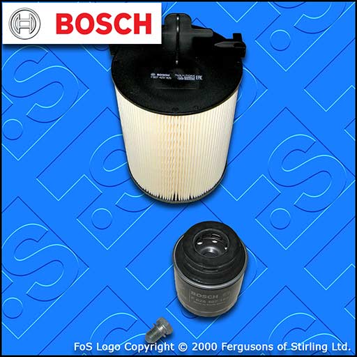 SERVICE KIT for AUDI A3 (8P) 1.2 TSI TFSI BOSCH OIL AIR FILTERS (2010-2013)
