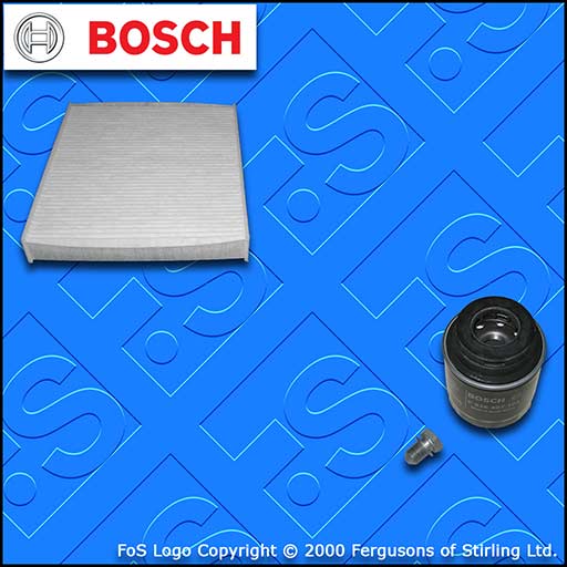 SERVICE KIT for AUDI A1 1.2 TFSI BOSCH OIL CABIN FILTERS (2010-2015)