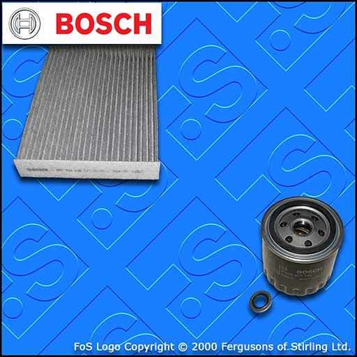 SERVICE KIT for RENAULT SCENIC III 1.9 DCI BOSCH OIL CABIN FILTERS (2009-2016)