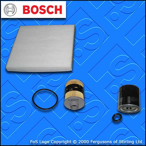 SERVICE KIT for PEUGEOT BOXER 2.2 HDI OIL FUEL CABIN FILTERS (2013-2020)